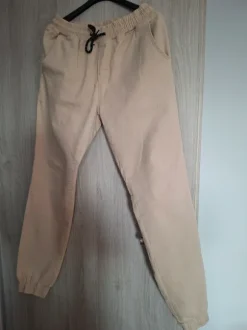 Jeansy jogery Jiggawear xl beżowe meskie