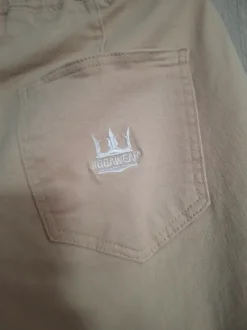 Jeansy jogery Jiggawear xl beżowe meskie