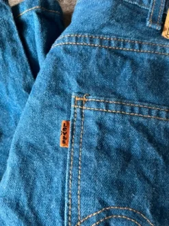 Jeansy Levi’s 505 Orange Tab W31 L32 proste straight denim