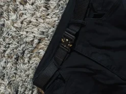 Jeansy motocyklowe ozone shadow II black z ochraniaczami