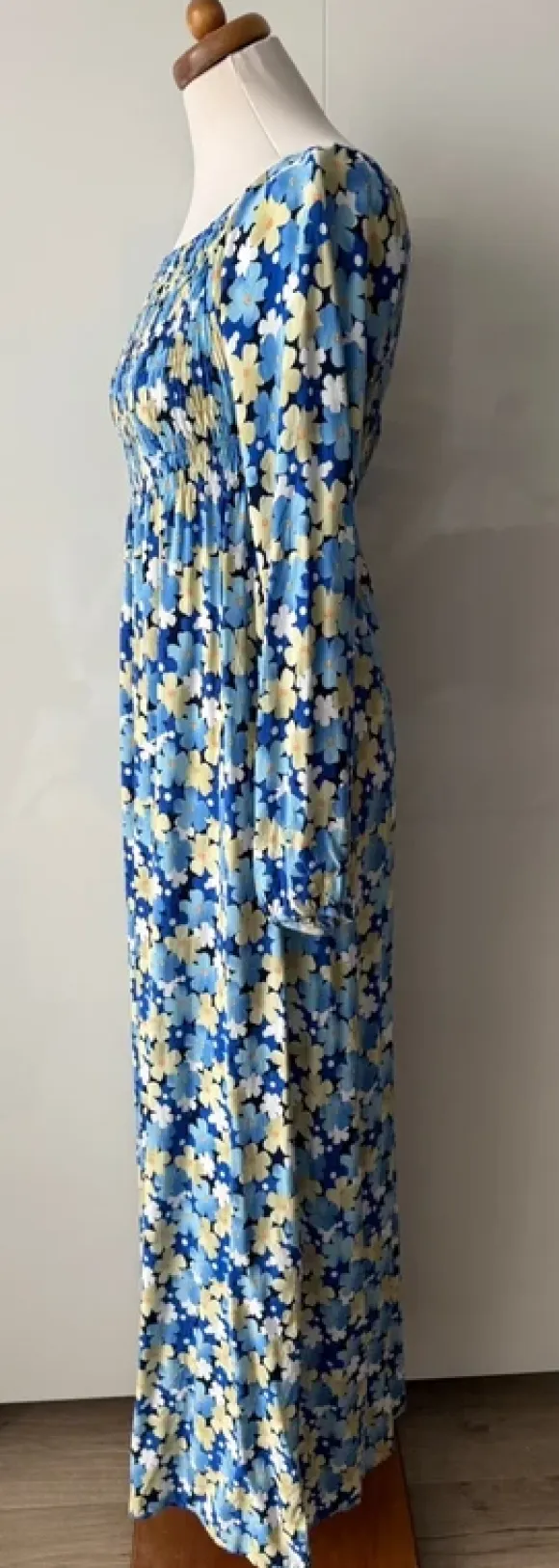Jia Qi Sukienka Maxi M/L Kwiaty Boho Cottagecore Bawełniana Summer 2026