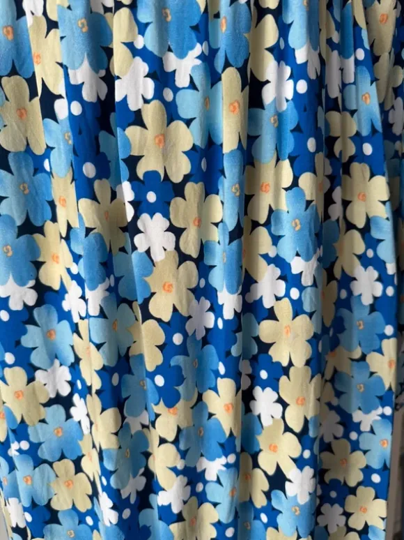 Jia Qi Sukienka Maxi M/L Kwiaty Boho Cottagecore Bawełniana Summer 2026