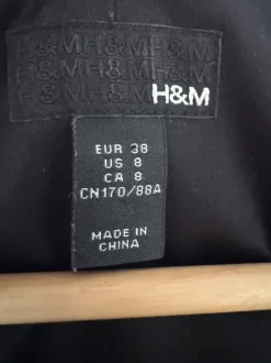 Kamizelka czarna H&M S