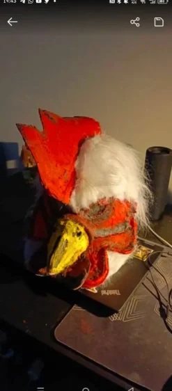 Kana maskkin Richard mask, cosplay, Hotline Miami