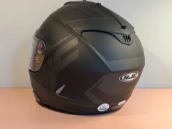 Kask motocyklowy integralny HJC IS-17 S 56 grafika czarny mat pinlock blenda stan jak nowy