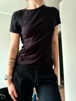 Klasyczny t shirt Tommy Hilfiger