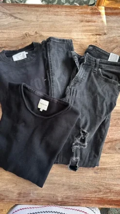 Klädpaket Jack & Jones – Jeans + 2 tröjor (stl M)