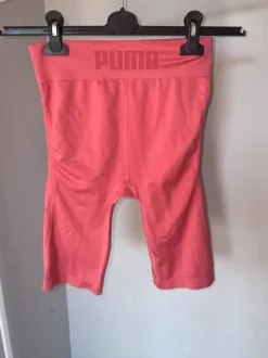 Kolarki damskie nowe różowe Puma XS sportwear nowe