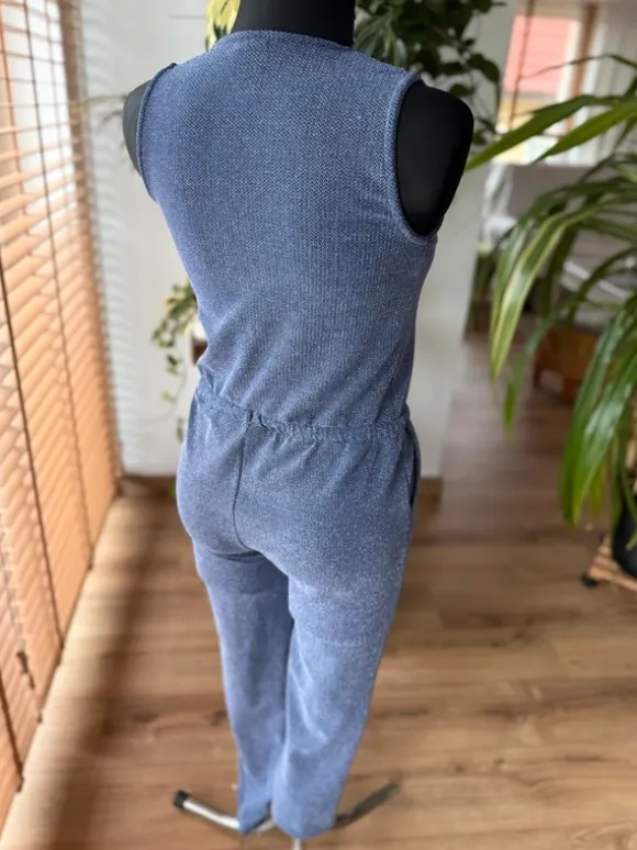 Kombinezon niebieski damski 34/36