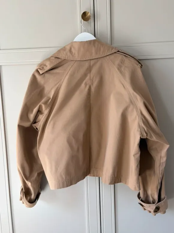 Kort trenchcoat