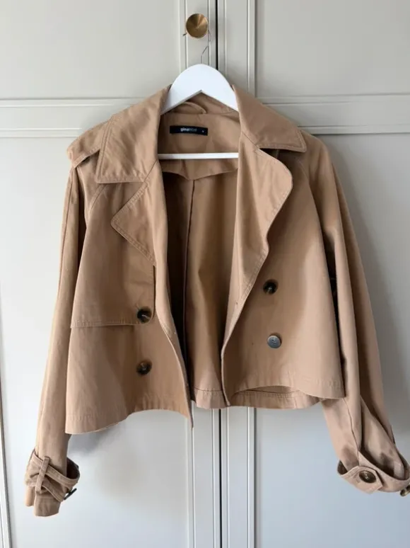 Kort trenchcoat