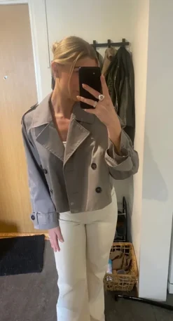 Kort trenchcoat