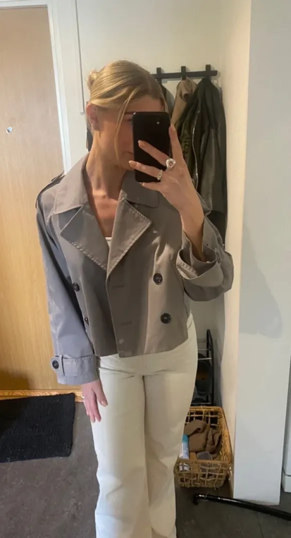 Kort trenchcoat