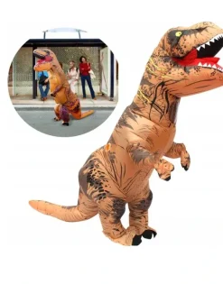 Kostium strój przebranie Pompowanego dmuchanego Giga dinozaura dla dorosłych i młodzieży