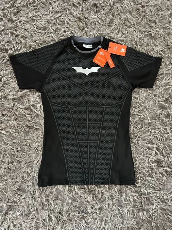 Koszulka Kompresyjna YoungLA Batman Czarna