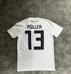 Koszulka Niemcy World Cup 2018 Müller 13 Adidas Home Patch FIFA
