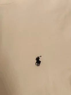 Koszulka polo biała rozmiar S