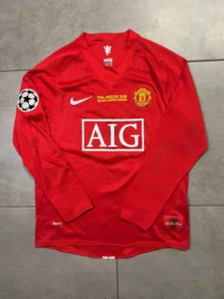 koszulka z długim rękawem Manchester United Ronaldo 2007-200
