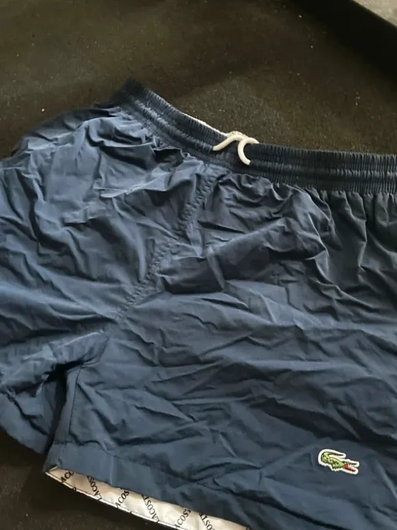 Kąpielówki Lacoste granatowe