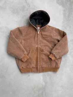 Kurtka carhartt wip washed faded vintage retro active jacket Detroit M