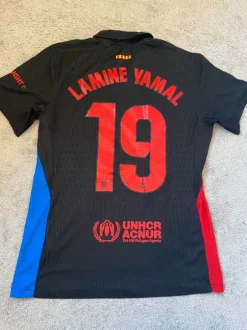 Lamine yamal 19 udebanetrøje