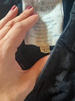 Langærmet, blød bluse