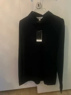 Langærmet polo