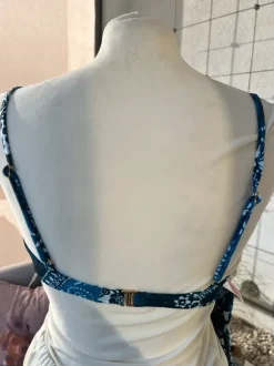 Lauren Ralph Lauren kostium kąpielowy patchwork | 36/38 | NOWY z metką