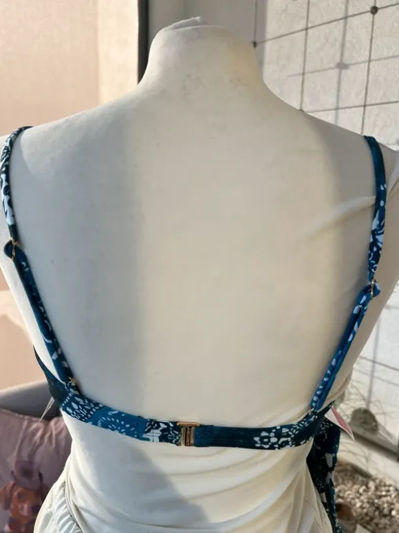 Lauren Ralph Lauren kostium kąpielowy patchwork | 36/38 | NOWY z metką