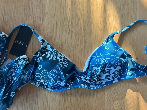 Lauren Ralph Lauren kostium kąpielowy patchwork | 36/38 | NOWY z metką