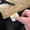 Lederhosen lang sort