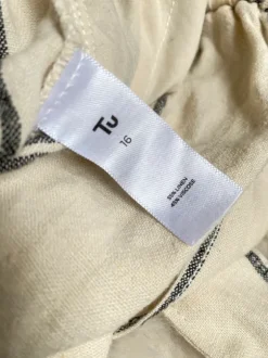 Letnie lniane szorty spodenki na lato w stylu old money