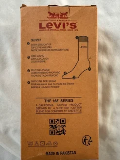 Levi’s ankelstrumpor – 3-pack (helt nya)