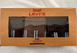 Levi’s ankelstrumpor – 3-pack (helt nya)