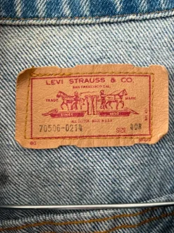 Levis type 3 trucker jacket made in USA