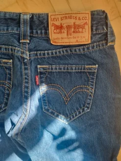 Levi's vintage low rise flare jeans