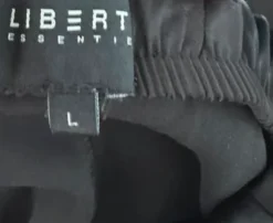 Liberté Essentiel Ova Skirt – sort satin nederdel str. L