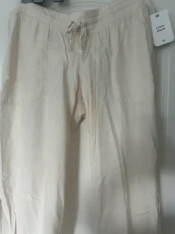 linen graviditets bukser / ventetøj