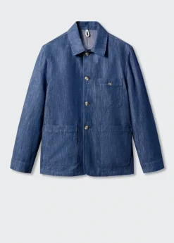 Linnen/cotton overshirt