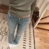 Ljusa jeans