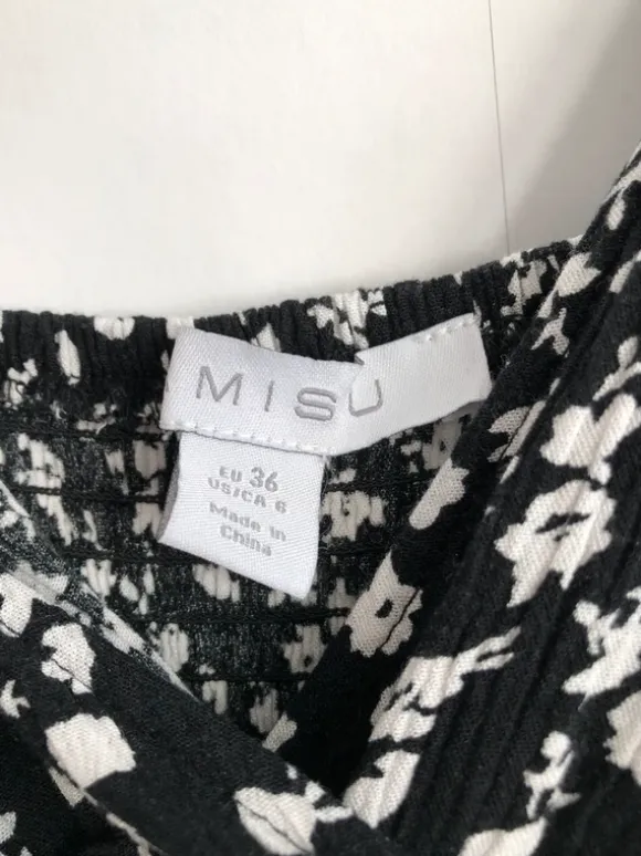 Långklänning i viskos