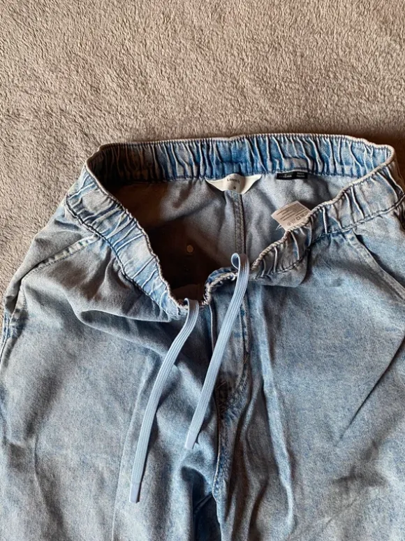 Loose Jeans H&M Light Blue M y2k