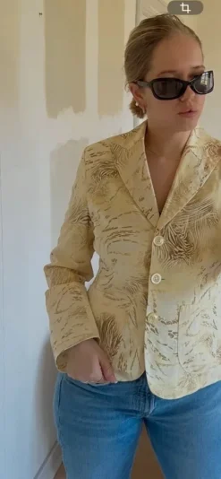 Lucia sport blazer gul 💛🌼