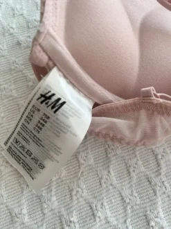 Lyserød blonde push up BH 75B
