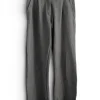 Marie Spodnie grafitowe szare wide leg szerokie nogawki scandi slowfashion minimalizm S