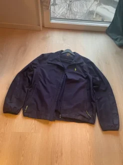 Marinblå Ralph Lauren Polo Sport Mens Size M Windbreaker