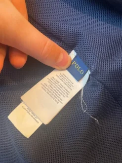 Marinblå Ralph Lauren Polo Sport Mens Size M Windbreaker