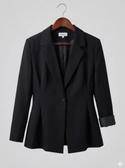 Marynarka czarna Valentina rozm. M-XL Milalu