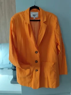 Marynarka len Bonprix 48