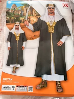 Maskeraddräkt ”sultan”